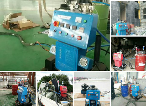 施工聚脲噴涂機產生的泡沫質量標準分析